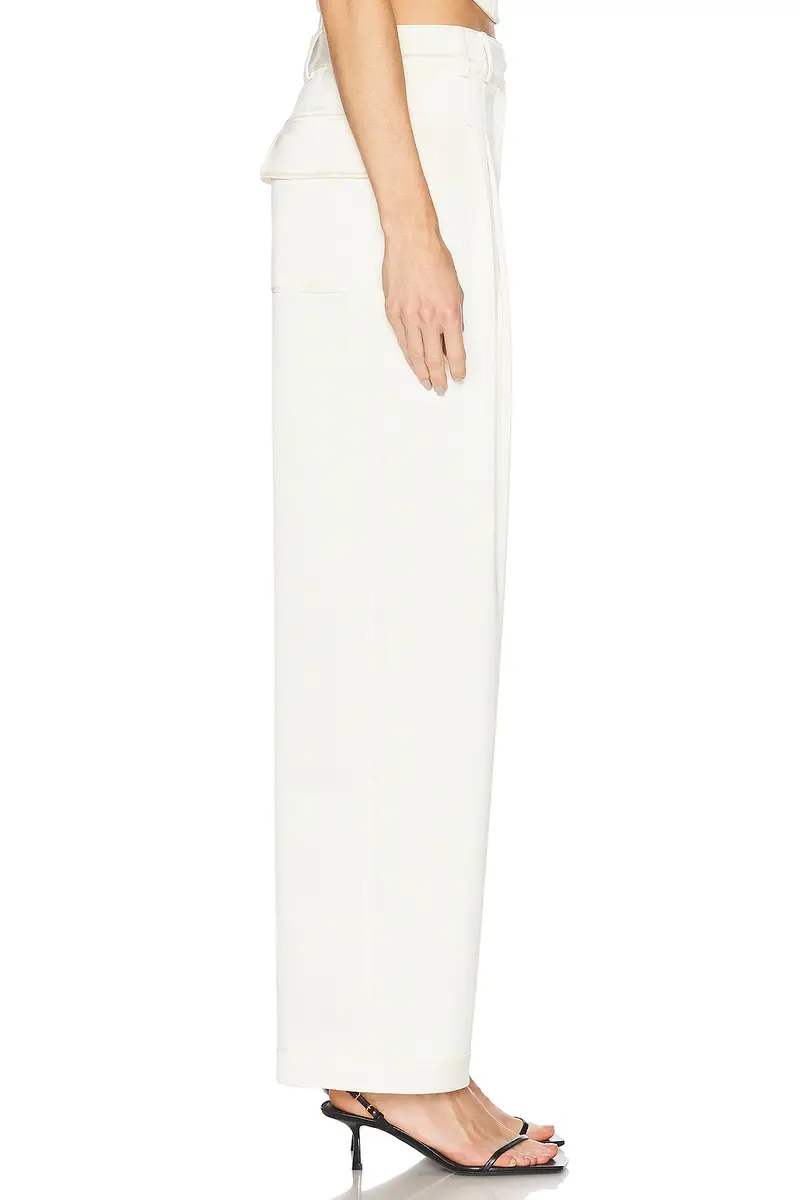 Fleur du Mal Satin Relaxed Pant | Thumbnail 3