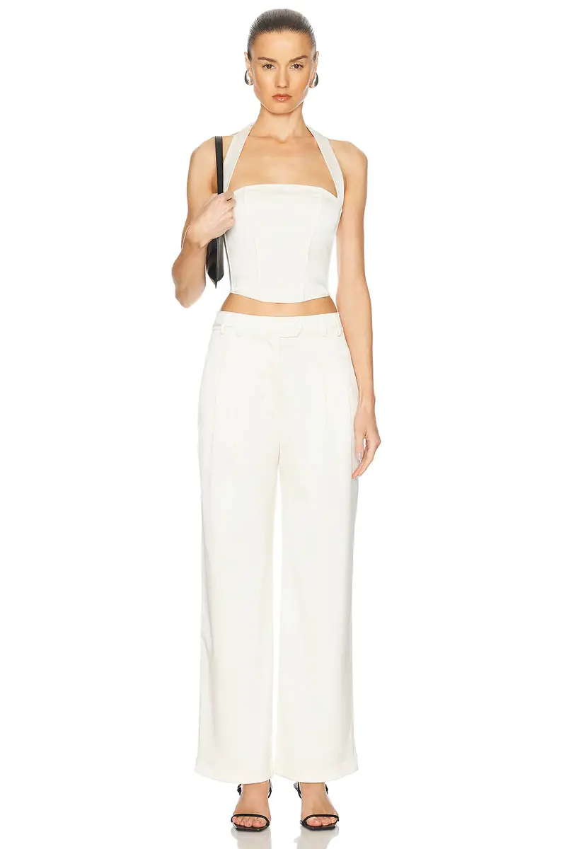 Fleur du Mal Satin Relaxed Pant | Thumbnail 5