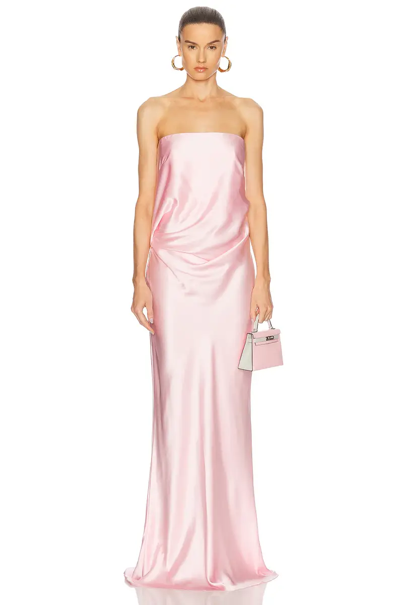 THE SEI Draped Strapless Gown | Image 1 THE SEI Draped Strapless Gown | Image 1