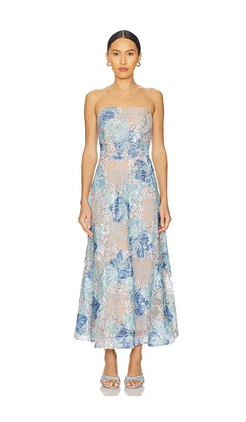 Elliatt Leonie Cocktail Midi Dress | Image 1 Elliatt Leonie Cocktail Midi Dress | Image 1