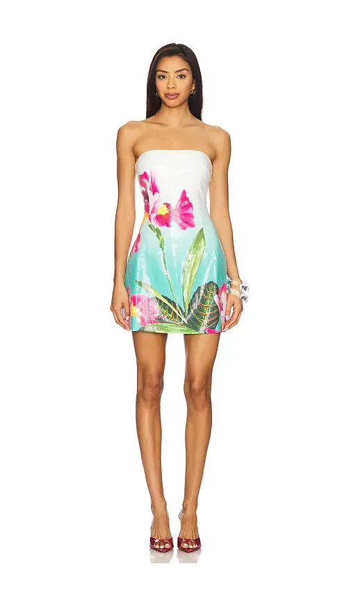 Runaway The Label Ibiza Mini Dress | Image 1 Runaway The Label Ibiza Mini Dress | Image 1