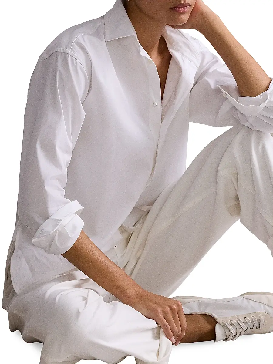 Polo Ralph Lauren Women's Relaxed Fit Cotton Shirt