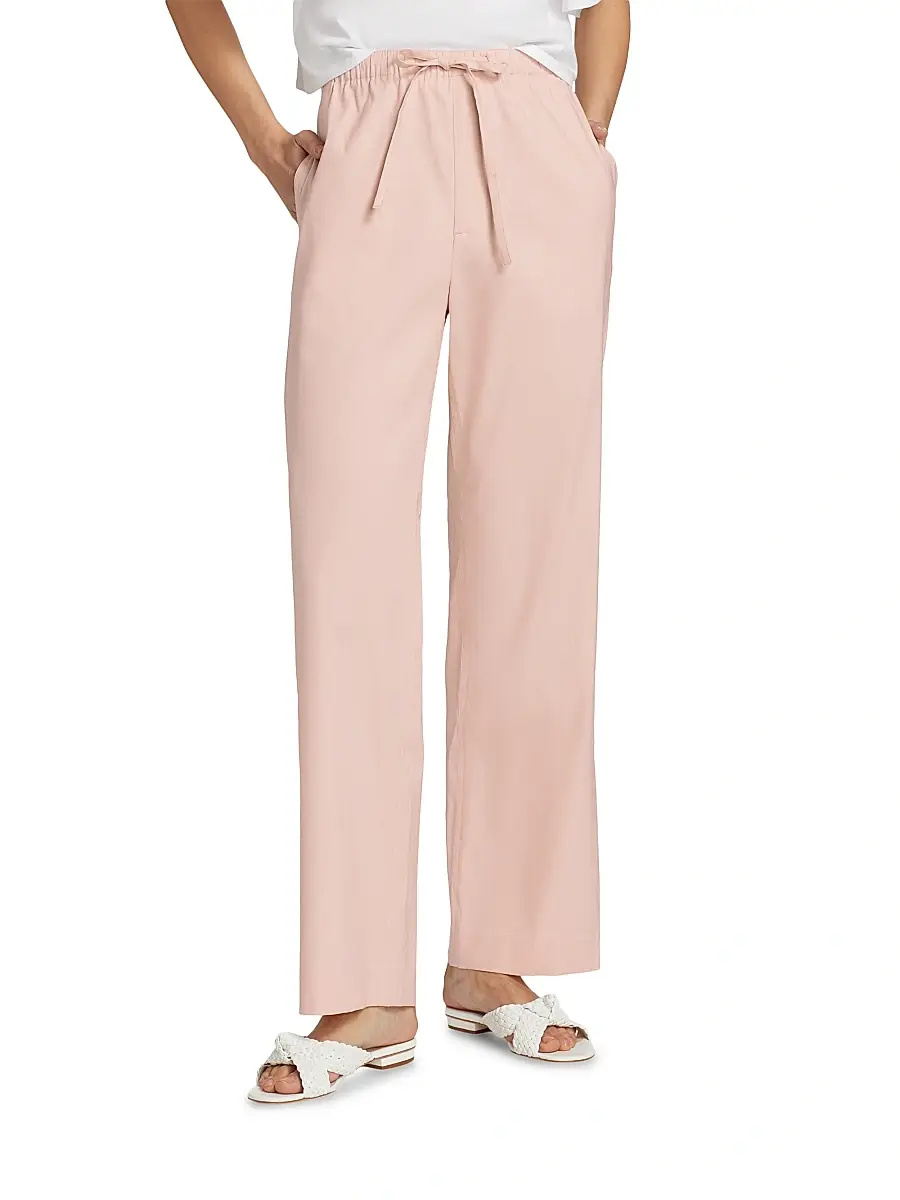 rag & bone Women's Logan Linen-Blend Beach Pants | Thumbnail 3