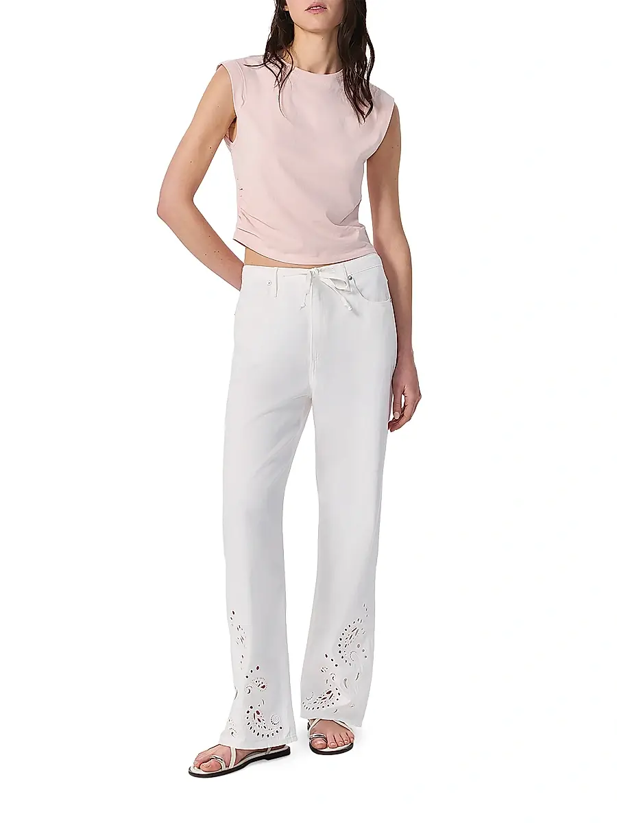 rag & bone Women's Ultra Featherweight Phoebe Drawstring Pants | Thumbnail 2 rag & bone Women's Ultra Featherweight Phoebe Drawstring Pants | Thumbnail 2