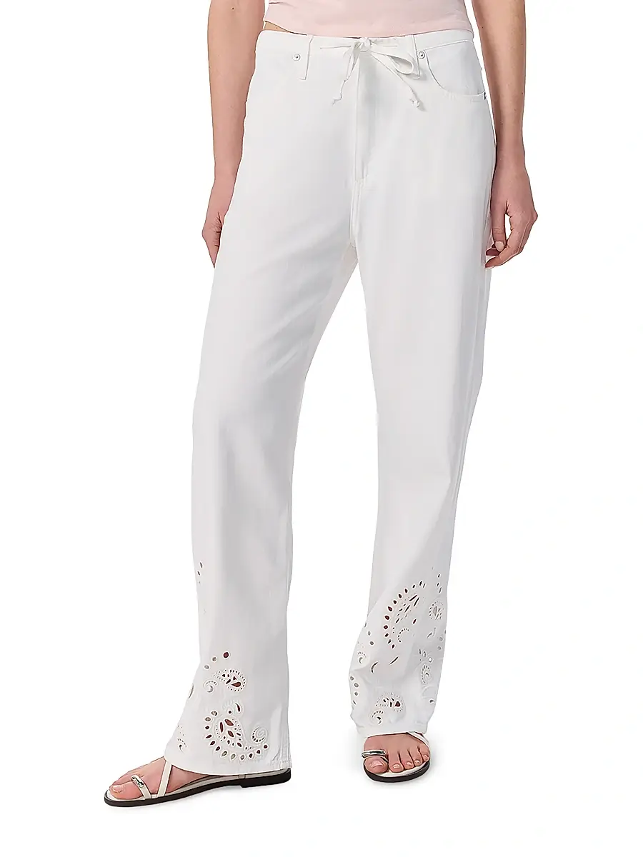 rag & bone Women's Ultra Featherweight Phoebe Drawstring Pants | Thumbnail 3 rag & bone Women's Ultra Featherweight Phoebe Drawstring Pants | Thumbnail 3