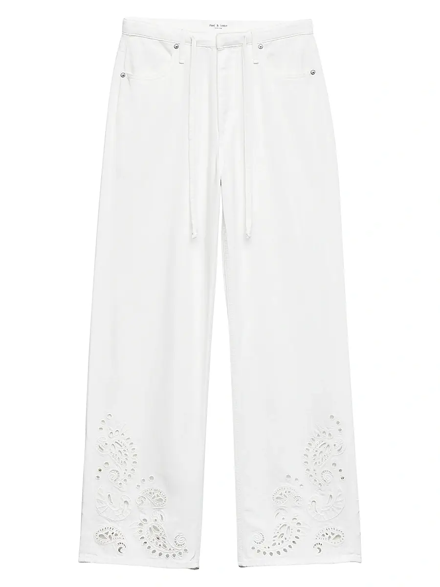 rag & bone Women's Ultra Featherweight Phoebe Drawstring Pants