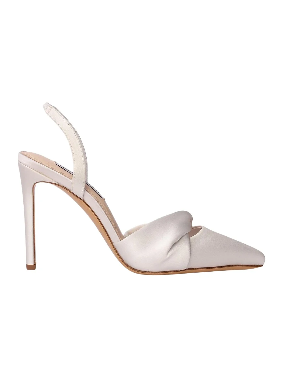 Women's Allue Satin Slingback Pumps Women's Allue Satin Slingback Pumps
