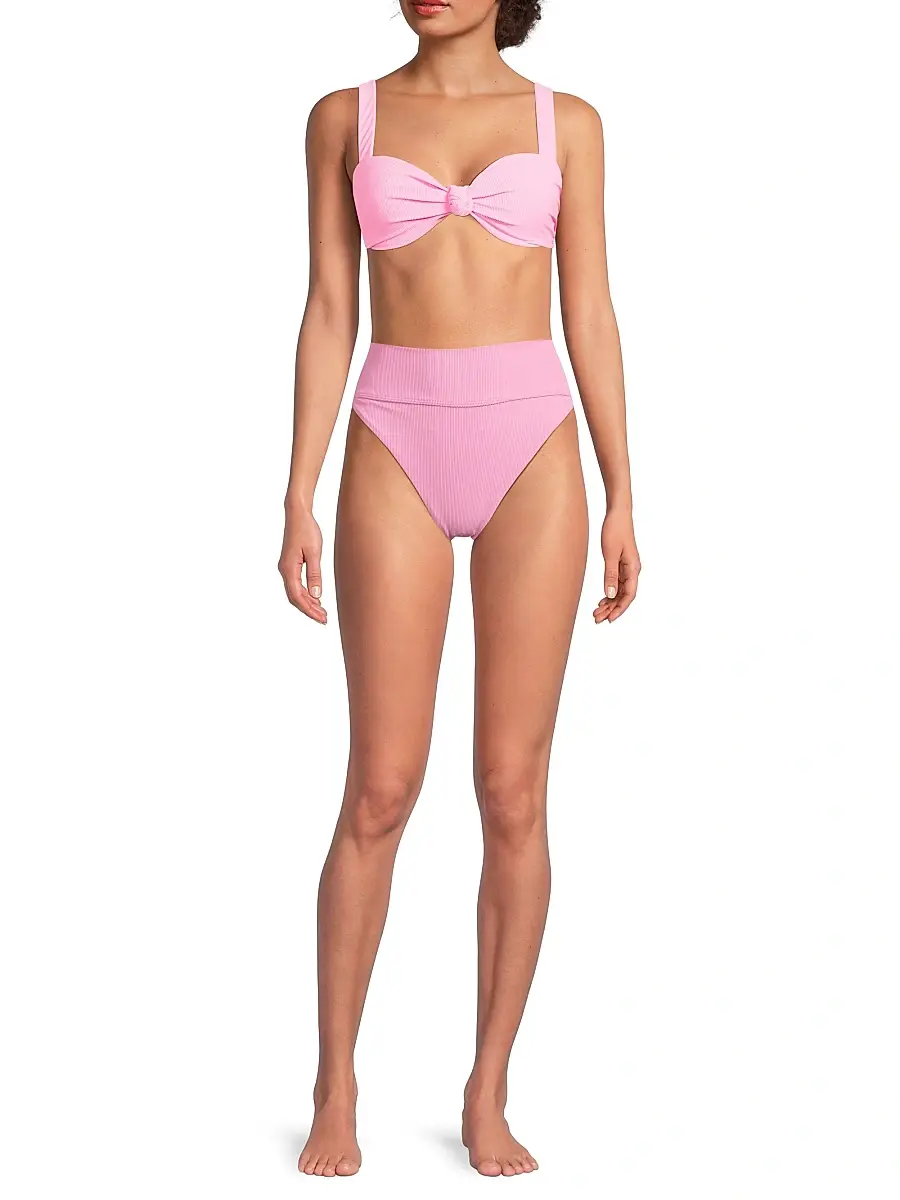 BEACH RIOT Women's Sophia Rib-Knit Bikini Top | Thumbnail 2 BEACH RIOT Women's Sophia Rib-Knit Bikini Top | Thumbnail 2