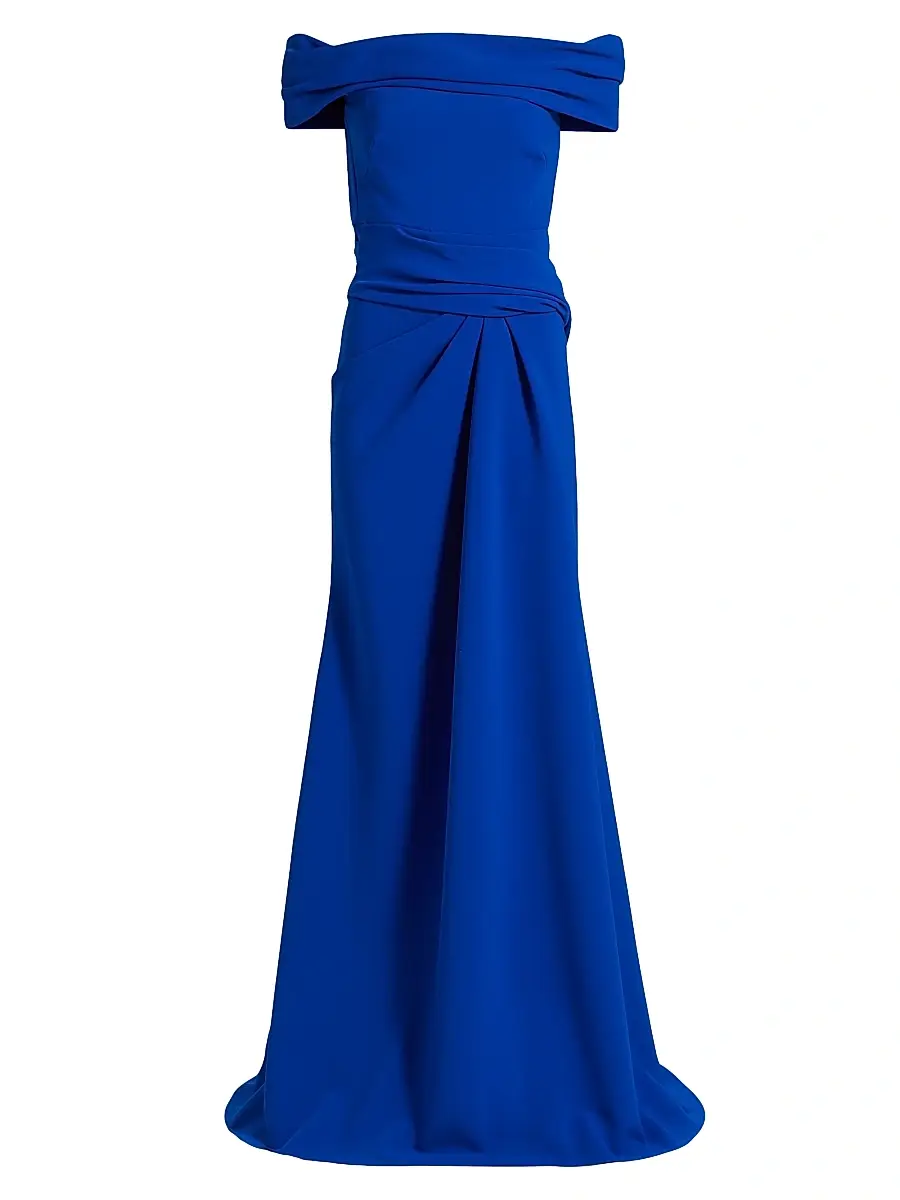 Atelier Prabal Gurung Women's Susan Draped Off-the-Shoulder Gown | Image 1 Atelier Prabal Gurung Women's Susan Draped Off-the-Shoulder Gown | Image 1