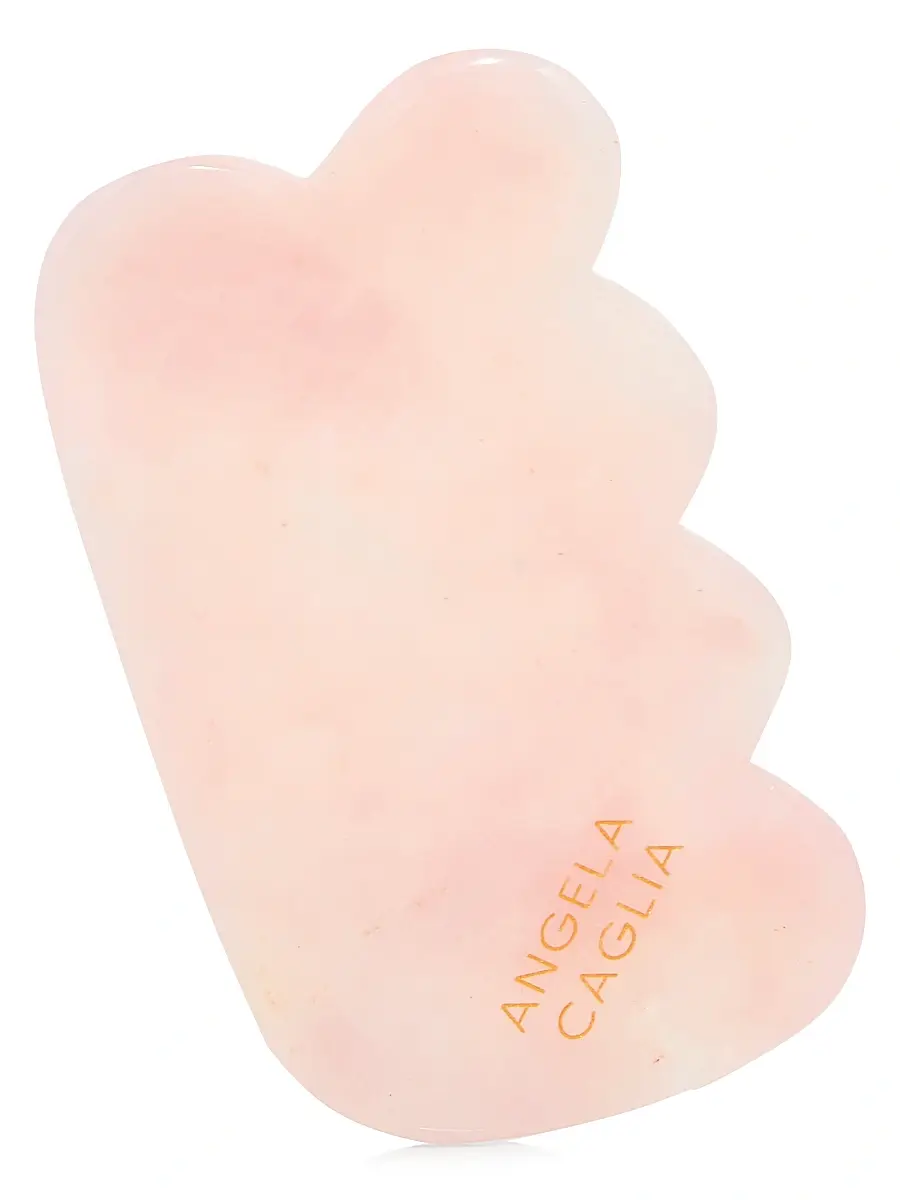ANGELA CAGLIA Women's Rose Quartz Gua Sha | Thumbnail 2 ANGELA CAGLIA Women's Rose Quartz Gua Sha | Thumbnail 2