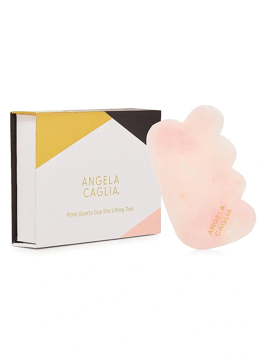 ANGELA CAGLIA Women's Rose Quartz Gua Sha