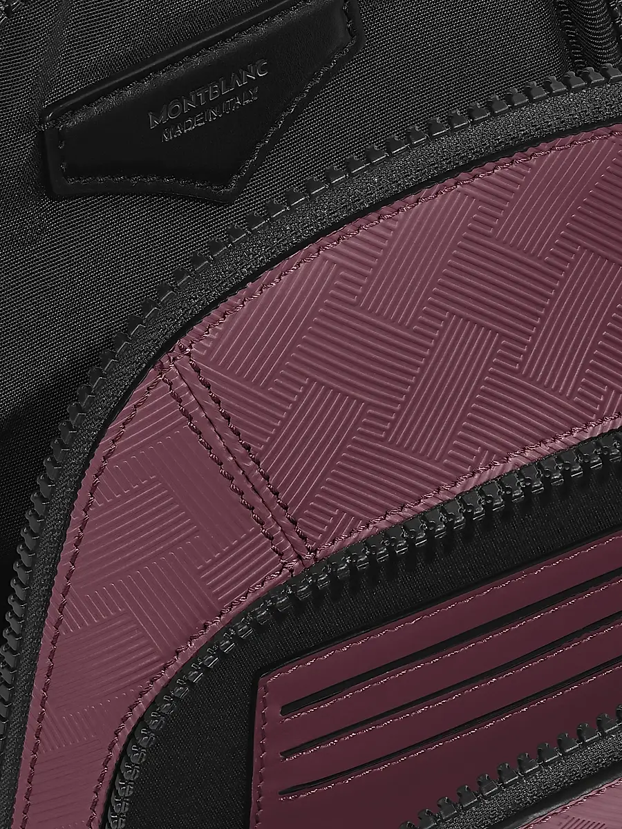 Montblanc Men's Extreme 3.0 Leather Sling Shoulder Bag - Dark Red | Thumbnail 9
