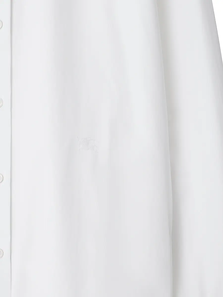 Burberry Women's Regular Fit Cotton Poplin Shirt - White | Thumbnail 2 Burberry Women's Regular Fit Cotton Poplin Shirt - White | Thumbnail 2