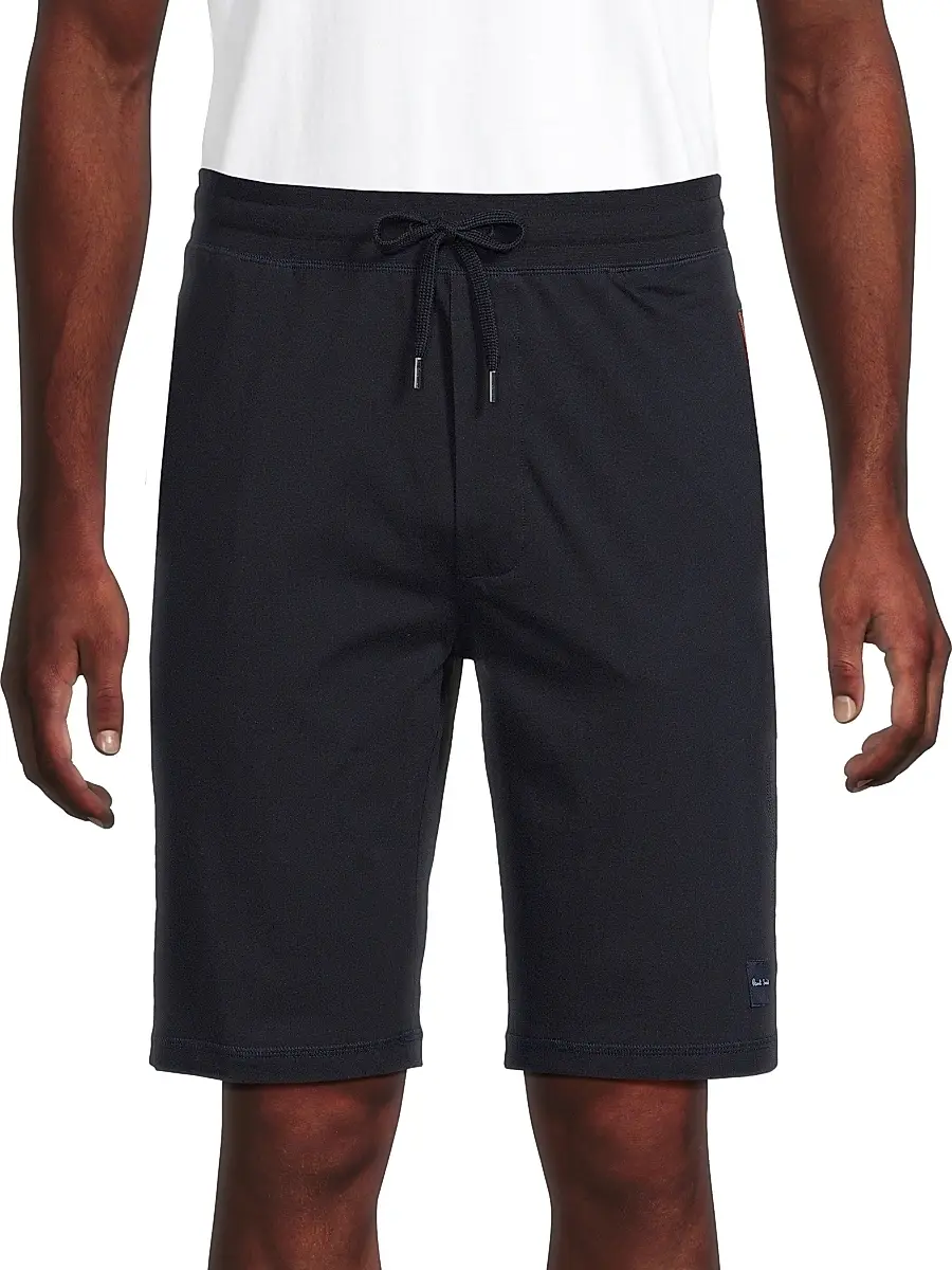 Paul Smith Men's Jersey Cotton Shorts - Inky Blue | Thumbnail 3