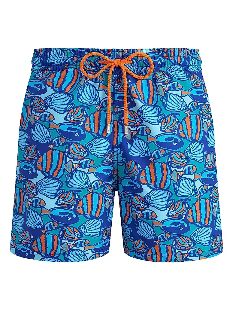Men's Fishy Vibes Printed Swim Shorts Men's Fishy Vibes Printed Swim Shorts