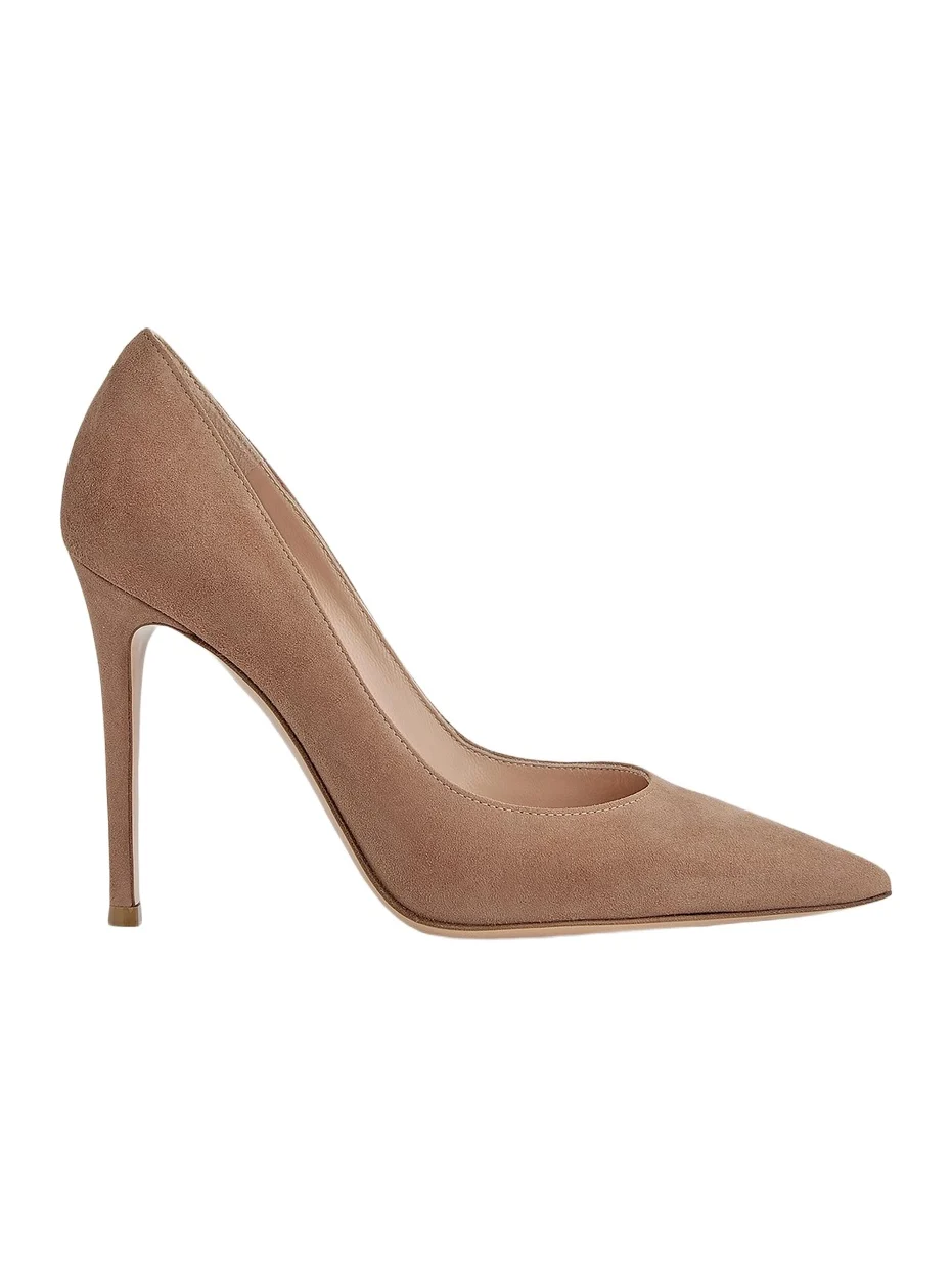 Women's 105MM Suede Stiletto-Heel Pumps Women's 105MM Suede Stiletto-Heel Pumps
