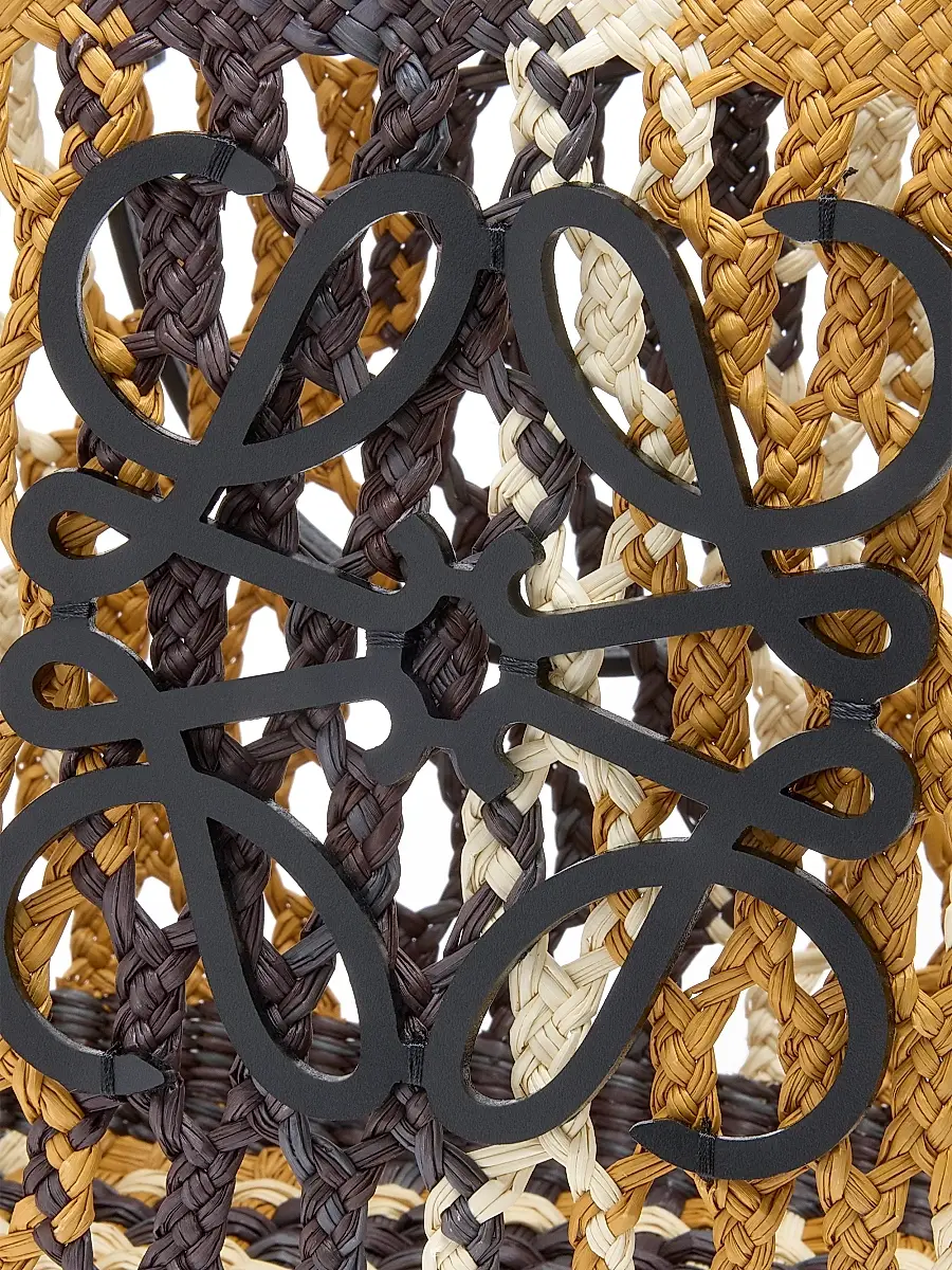 LOEWE Women's x Paula's Ibiza Anagram Basket Bag - Chocolate Ochre | Thumbnail 5 LOEWE Women's x Paula's Ibiza Anagram Basket Bag - Chocolate Ochre | Thumbnail 5