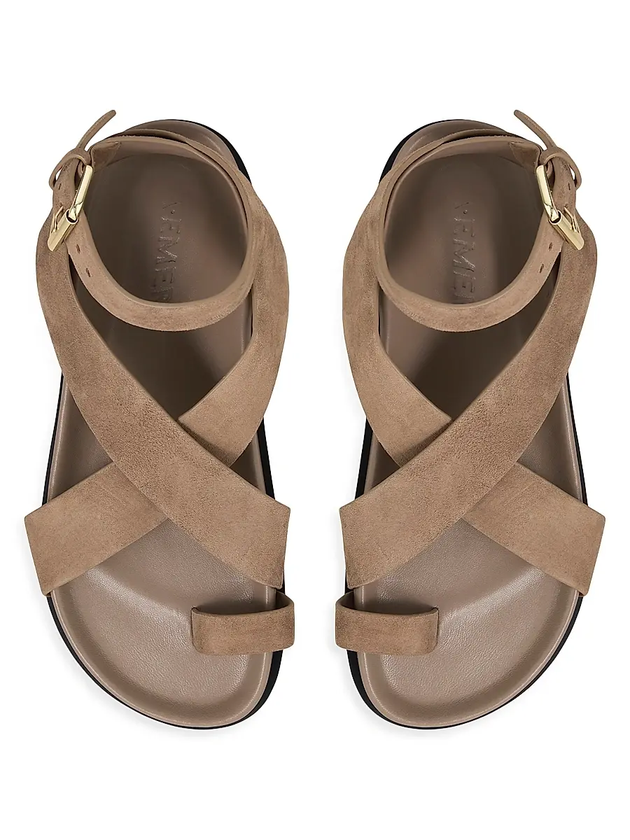 A Emery A. Emery Women's Jalen Suede Sandals | Thumbnail 3 A Emery A. Emery Women's Jalen Suede Sandals | Thumbnail 3