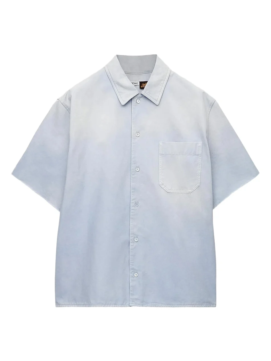 Loewe Men's x Paula's Ibiza Monogram Short-Sleeve Shirt