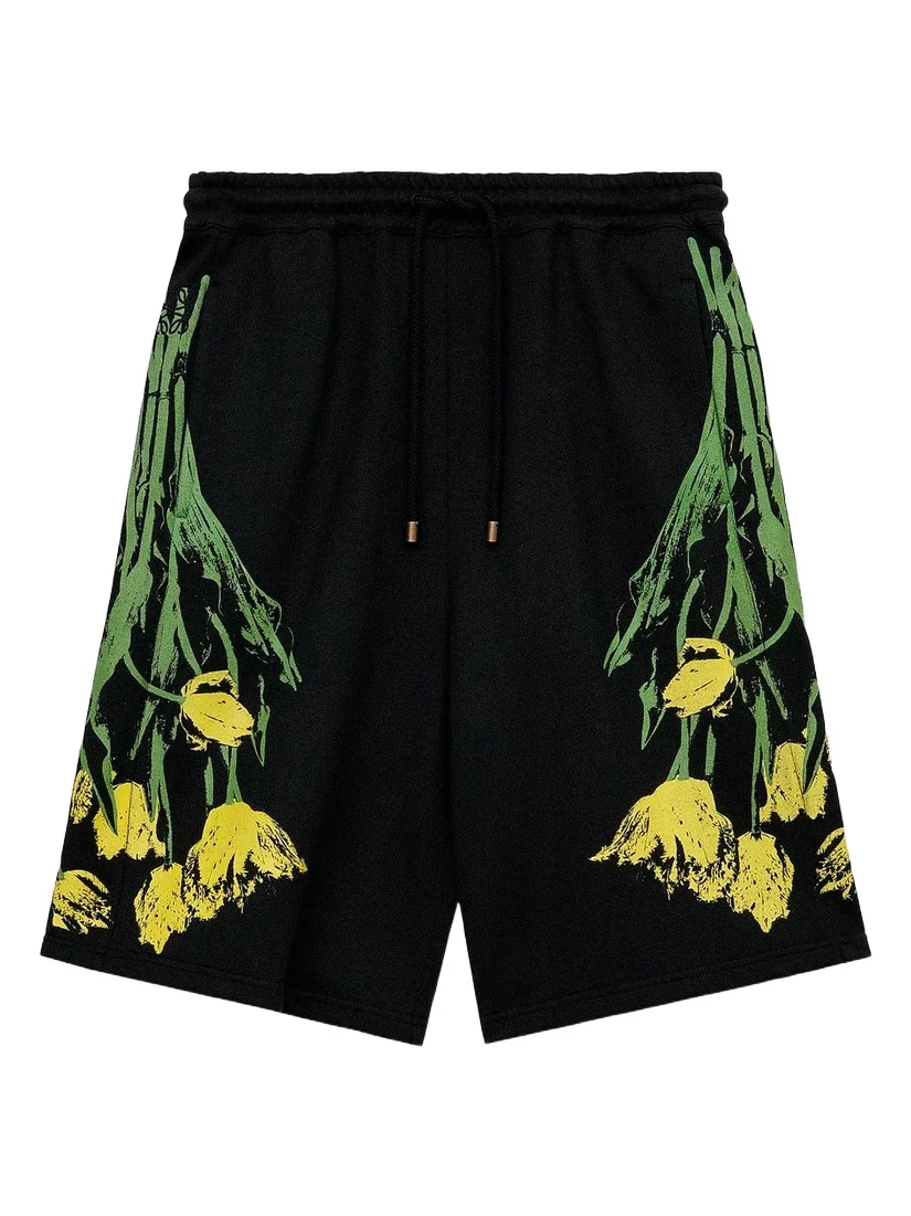Loewe Men's x Paula's Ibiza Tulip Drawstring Shorts