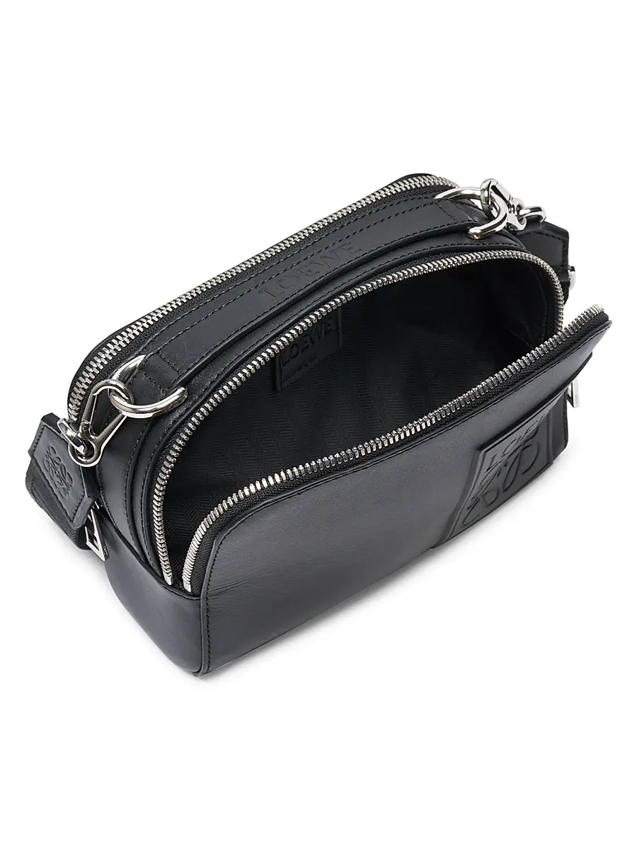 LOEWE Men's Mini Camera Crossbody Bag - Black | Thumbnail 3 LOEWE Men's Mini Camera Crossbody Bag - Black | Thumbnail 3