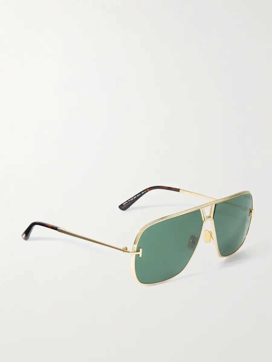 Tom Ford Stavros Aviator-Style Gold-Tone Sunglasses - Men | Thumbnail 4 Tom Ford Stavros Aviator-Style Gold-Tone Sunglasses - Men | Thumbnail 4