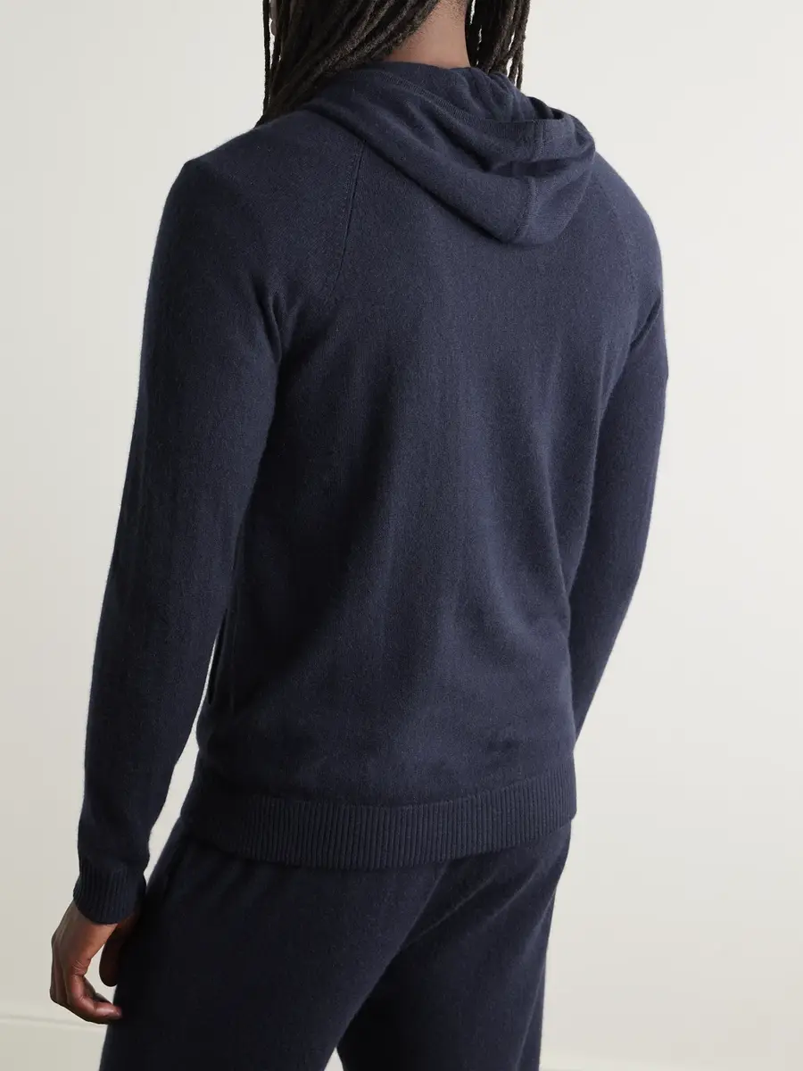 Derek Rose Finley Cashmere Zip-Up Hoodie - Men | Thumbnail 3 Derek Rose Finley Cashmere Zip-Up Hoodie - Men | Thumbnail 3