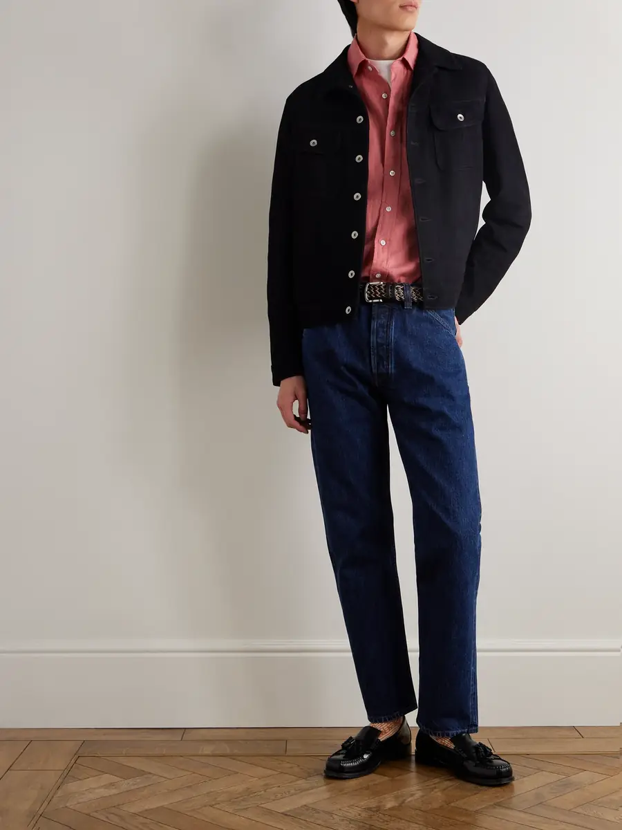 Drake's Linen Shirt - Men | Thumbnail 2 Drake's Linen Shirt - Men | Thumbnail 2