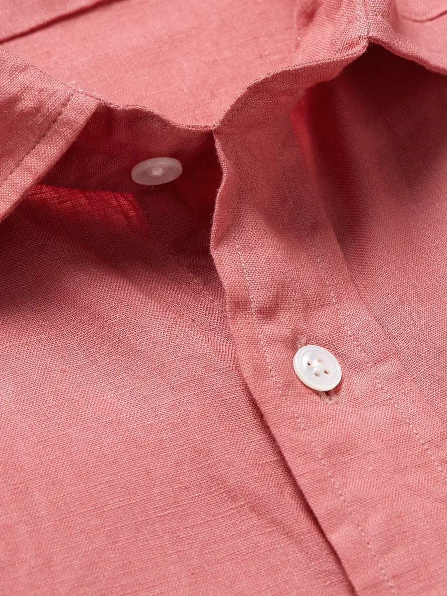Drake's Linen Shirt - Men | Thumbnail 5 Drake's Linen Shirt - Men | Thumbnail 5