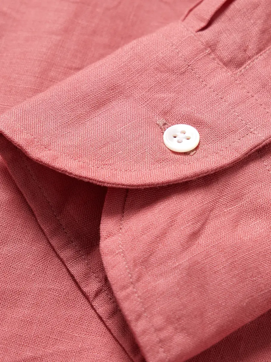 Drake's Linen Shirt - Men | Thumbnail 6 Drake's Linen Shirt - Men | Thumbnail 6