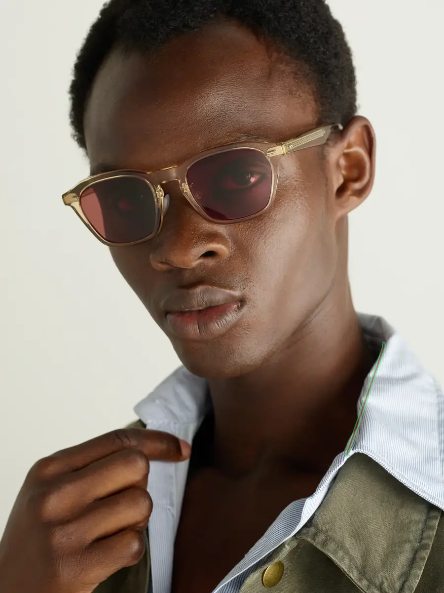 Oliver Peoples Roger Federer R-11 D-Frame Acetate Sunglasses - Men | Thumbnail 2 Oliver Peoples Roger Federer R-11 D-Frame Acetate Sunglasses - Men | Thumbnail 2