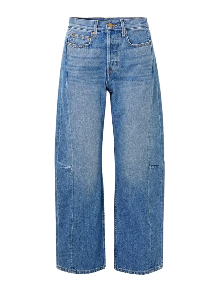 B SIDES Slim Lasso Mid-rise Barrel-leg Jeans | Image 1 B SIDES Slim Lasso Mid-rise Barrel-leg Jeans | Image 1