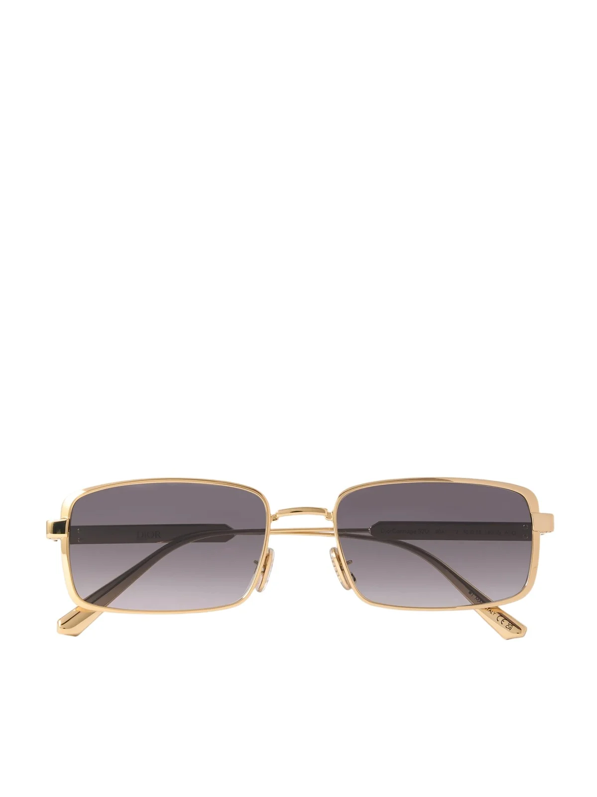 Diorcannage S2u Rectangular-frame Gold-tone Sunglasses Diorcannage S2u Rectangular-frame Gold-tone Sunglasses