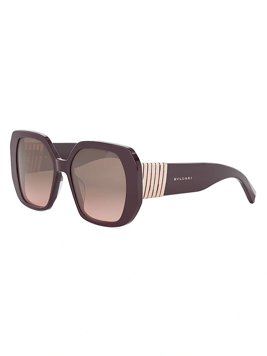 Women's Tubogas 54MM Butterfly Sunglasses - Violet Women's Tubogas 54MM Butterfly Sunglasses - Violet
