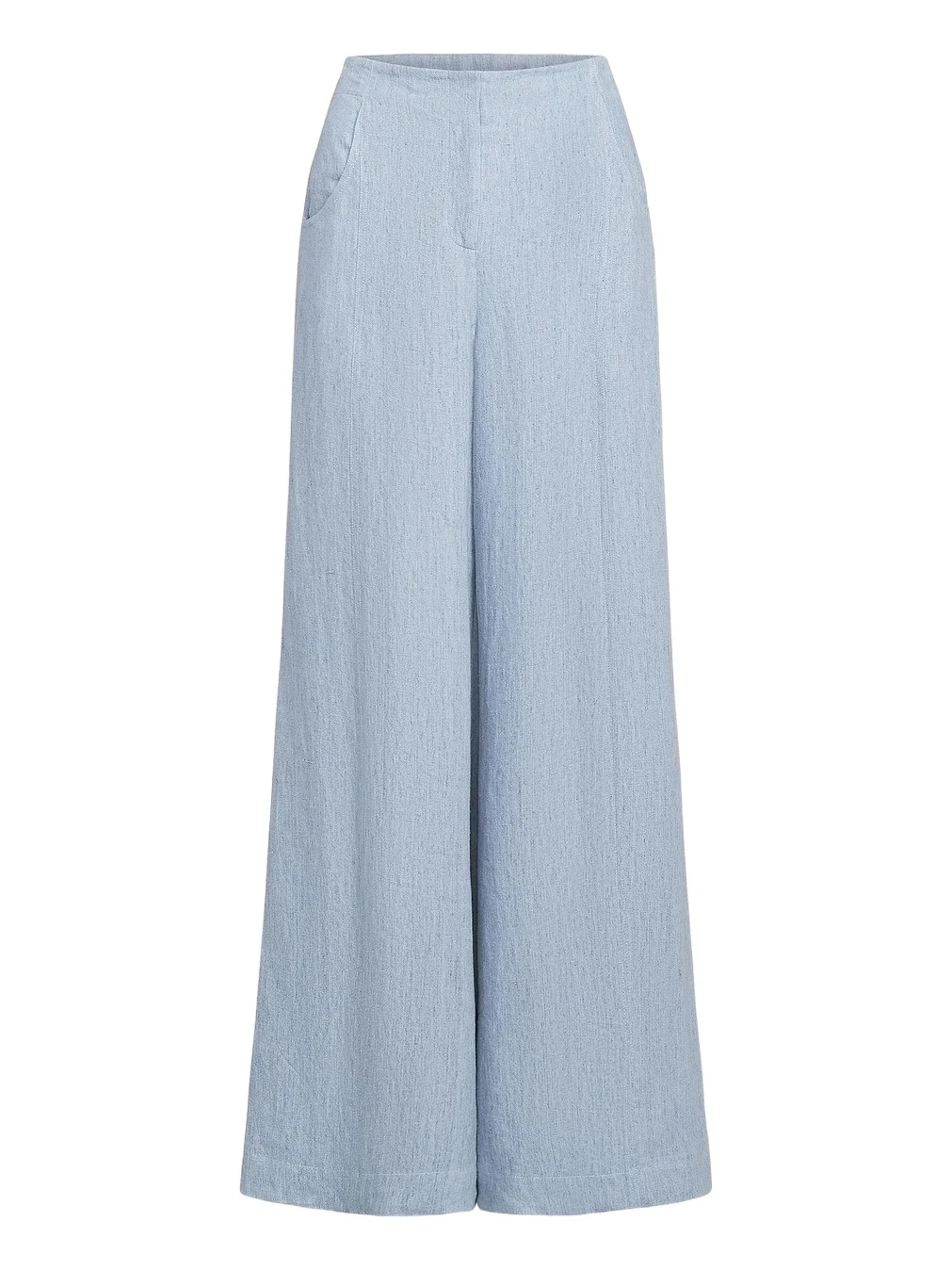 TWP Women's Demie Hemp High-Rise Wide-Leg Pants