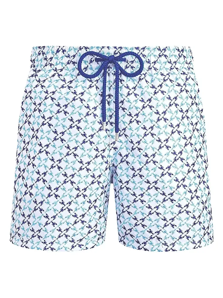Men's Homard Embroidered Swim Trunks