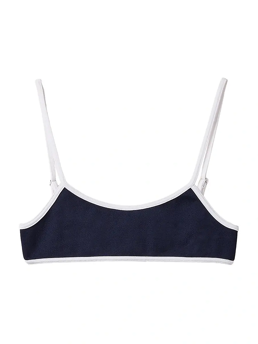 Miu Miu Women's Technical Knit Swimsuit - Grey | Thumbnail 6