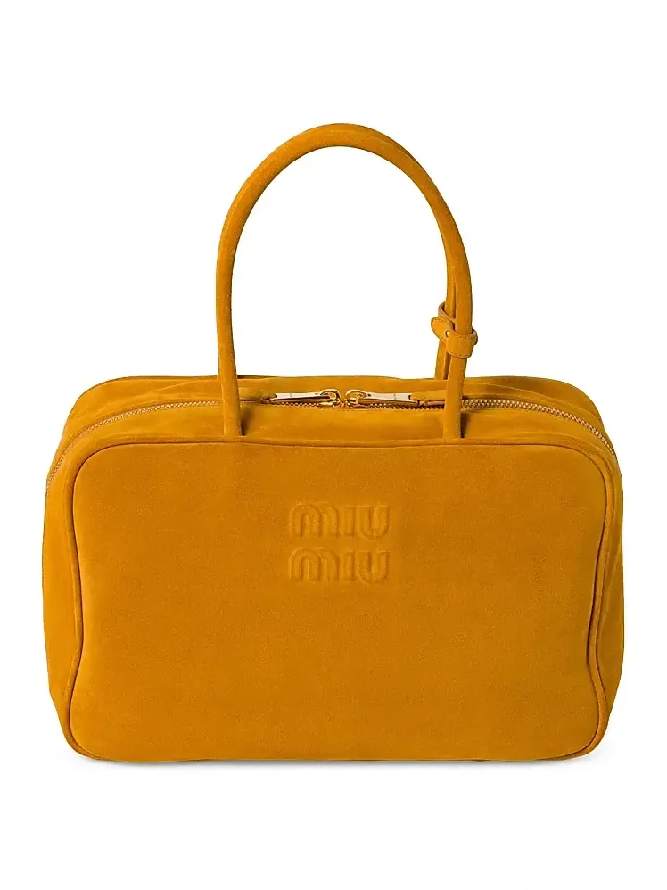 Women's Suede Beau Top Handle Bag Women's Suede Beau Top Handle Bag