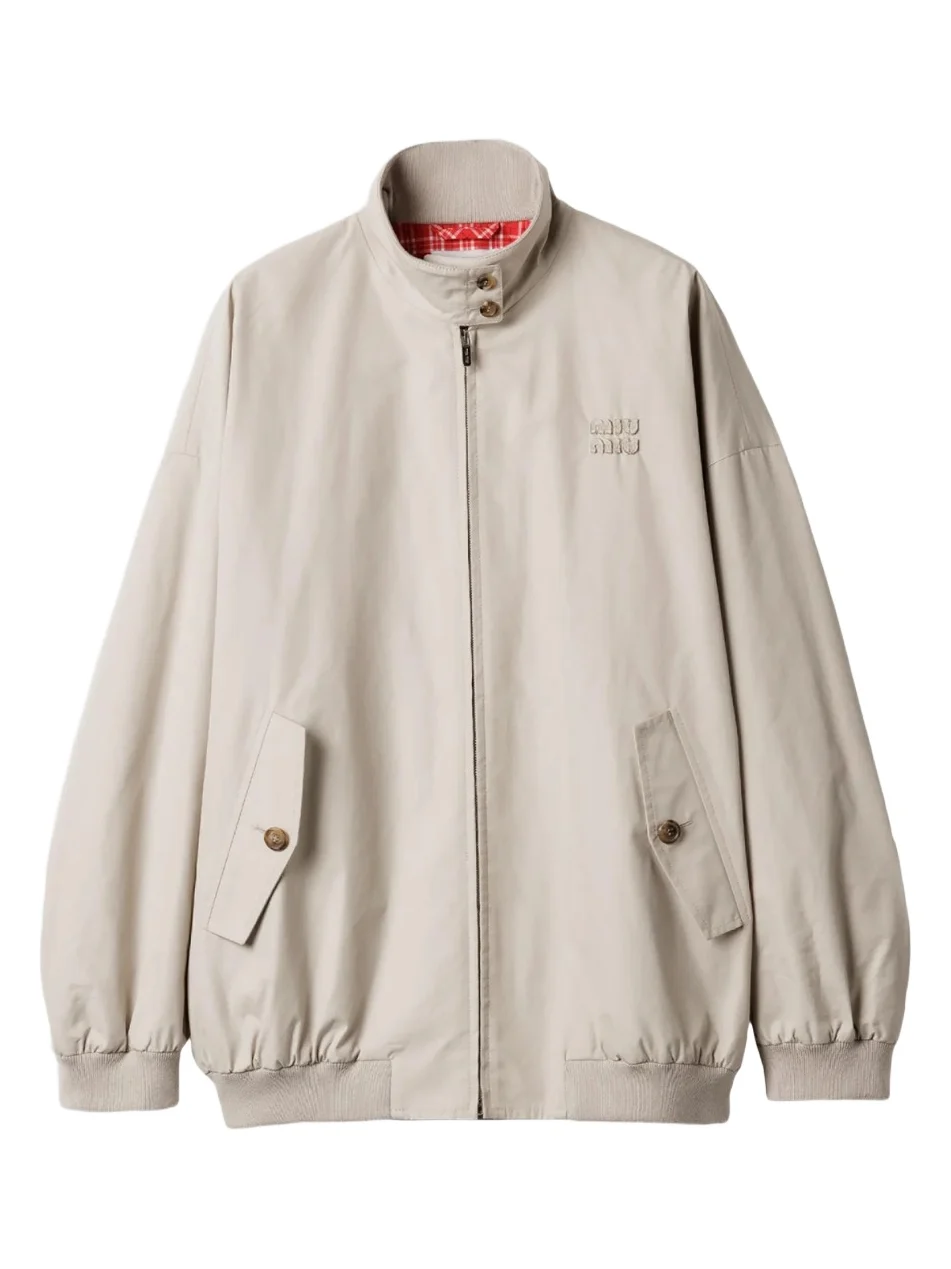 Women's Panama Cotton Blouson Jacket Women's Panama Cotton Blouson Jacket