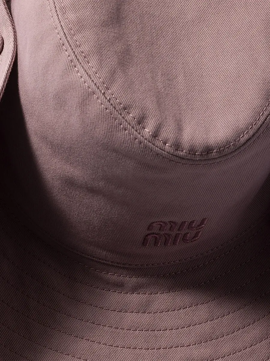Miu Miu Women's Gabardine Cowboy Hat - Pink | Thumbnail 2