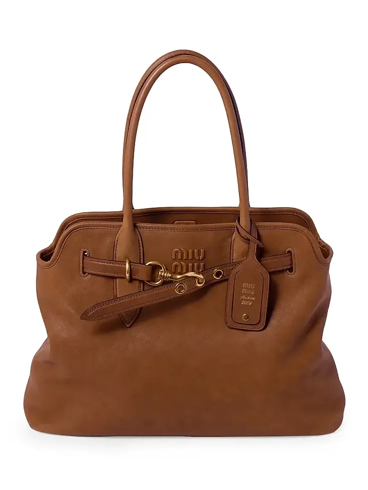 Women's Aventure Nappa Leather Shoulder Bag