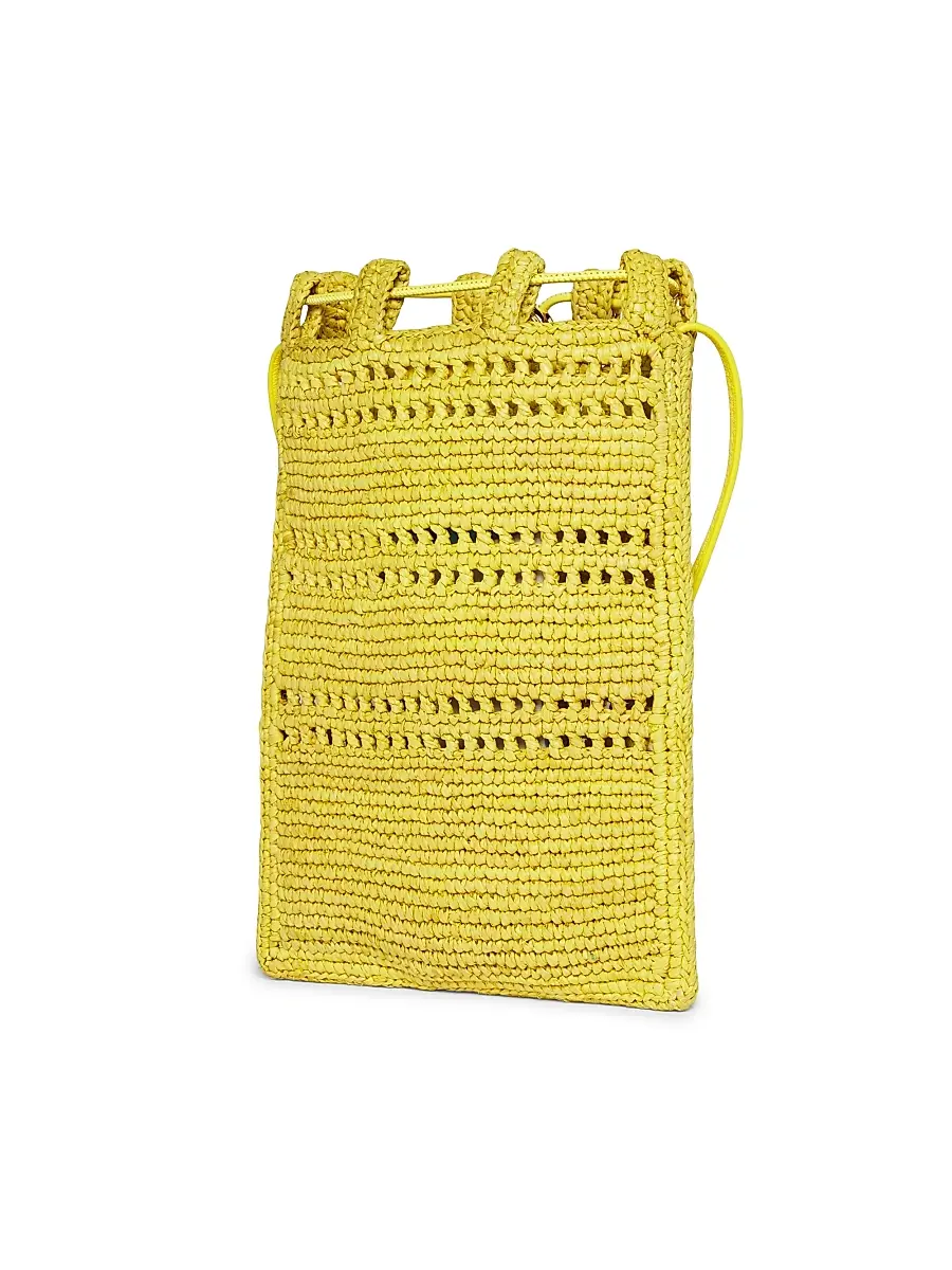 Loewe Women's x Paula's Ibiza Raffia Crossbody Bag | Thumbnail 3