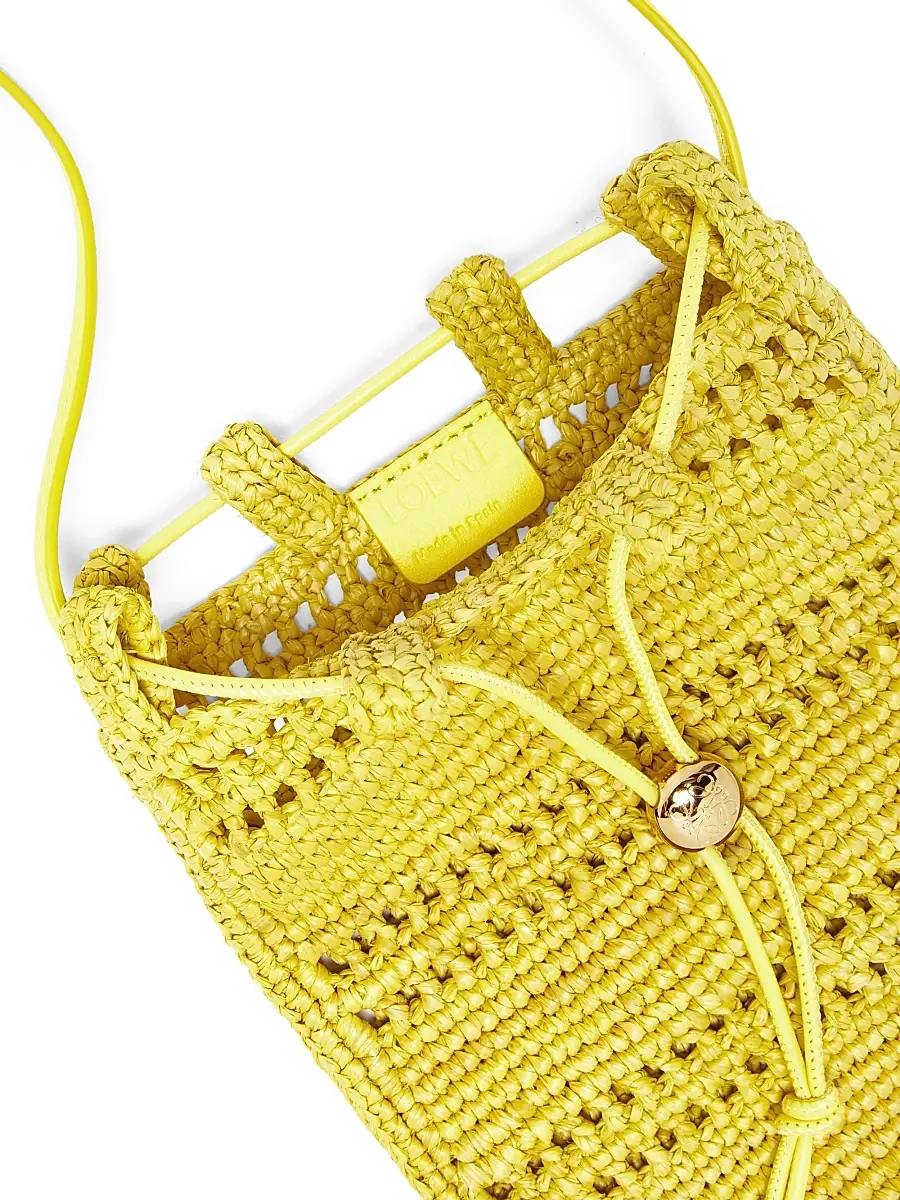 Loewe Women's x Paula's Ibiza Raffia Crossbody Bag | Thumbnail 4