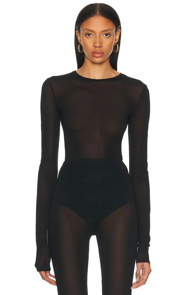 Alexandre Vauthier Long Sleeve Top | Image 1 Alexandre Vauthier Long Sleeve Top | Image 1