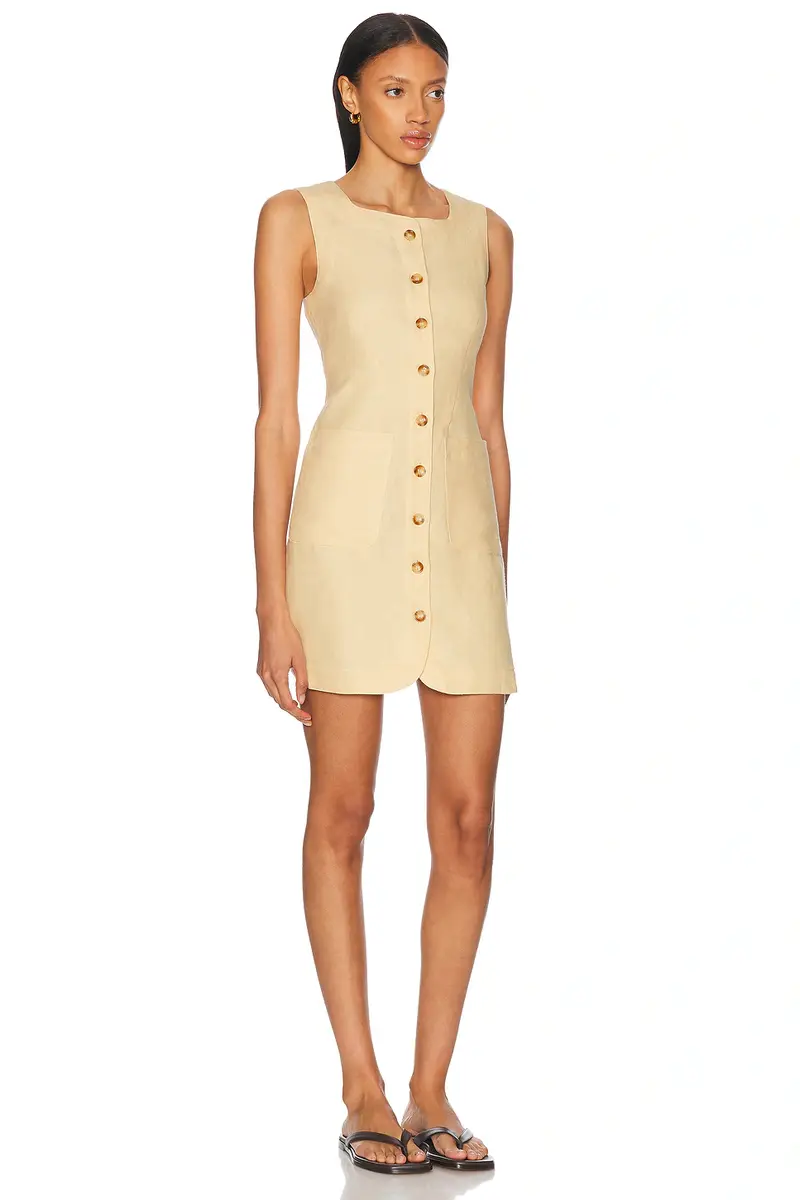 Posse Emma Button Down Mini Dress | Thumbnail 2