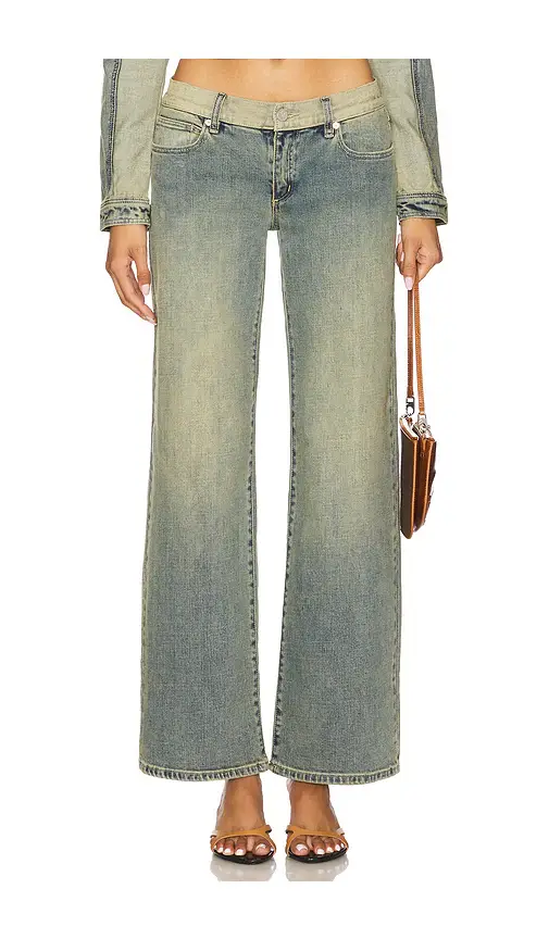 Abrand 99 Wide Leg Jeans | Image 1 Abrand 99 Wide Leg Jeans | Image 1