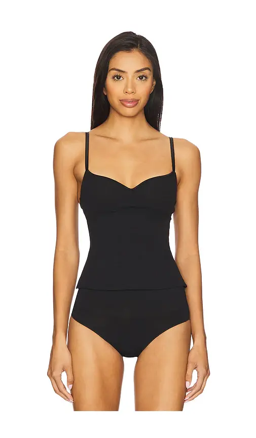 Fleur du Mal Scooped Neck Built-in Bra Cami | Thumbnail 2 Fleur du Mal Scooped Neck Built-in Bra Cami | Thumbnail 2