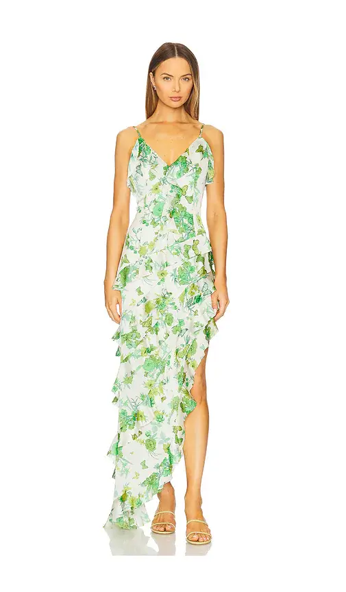 Elliatt Tess Asymmetrical Maxi Dress | Image 1 Elliatt Tess Asymmetrical Maxi Dress | Image 1