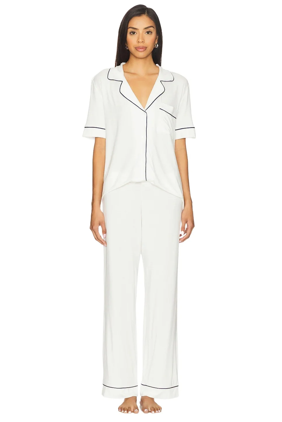 Gisele Short Sleeve Long Pj Set Gisele Short Sleeve Long Pj Set