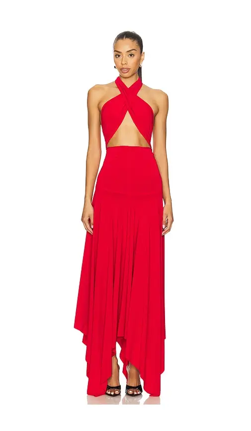 Norma Kamali Convertible Midcalf Dress | Image 1 Norma Kamali Convertible Midcalf Dress | Image 1
